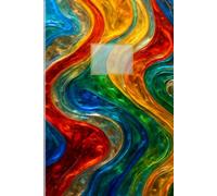 Color Flow Journal Notebook: Abstract Rainbow Swirl Design for Creativity, Reflection, and Daily Inspiration