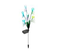 Color Glow Garden Lamp, Jellyfish Stake Lighting Set, Outdoor Waterproof Decorative Path Light Design, 10.2×29.2in Energy Saving Yard Illumination Device, Artistic Lawn Decor Piece for Night Display