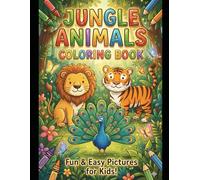 "Color & Learn: Animal Friends - Fun Coloring Book with Colored Examples & Outlines for Kids Ages 3-12": Easy & Cute Animals to Color | Full-Color ... Preschool, Kindergarten & Elementary Kids ---
