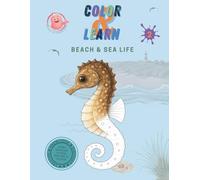 Color & Learn: Beach & Sea Life