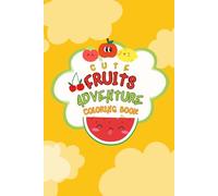 Color & Learn Fruits: A Fun Fruit Coloring Book for Kids Ages 3 to 6: Perfect for Toddlers, Preschool, and Kindergarten. Develop Fine Motor Skills and ... 15 Unique Fruit Stencils to Color and Enjoy