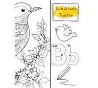 Color & Learn Together: A Left-Handed Adult + Preschooler Activity Book