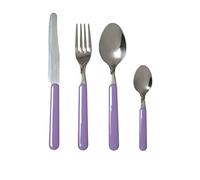 Color Life Cubertería 24 Piezas Fashion Morado