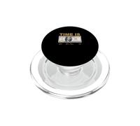 Color marrón Ya Sabes a qué Hora Gráfico marrón PopSockets PopGrip para MagSafe