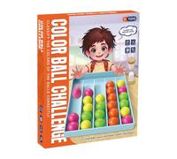 Color Matching Foundation, Toddler Sorting Game, 10.24 X 8.27in Educational Learning Tool, Interactive Skill Builder, Safe Authentic Design for Travel, Classroom, Preschool, Stocking, Basket, Holiday