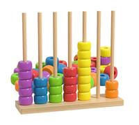 Color Matching Stacking Puzzle Game, Color Sorting Game, Competitive Pattern Challenge, Colour Matching Board Puzzle for Early Learning Fun, Child Safe Pieces, Educational STEM Activity Toy