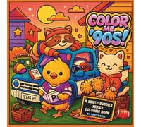 Color Me 90s / Nineties Coloring Book: a Bento Buddies Series