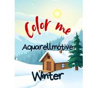 Color me Aquarellmotive Winter