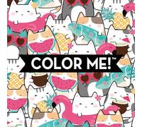 Color Me! Cats - Keepsake Coloring Books Compact Edition with Cat Quotes 7x7 Inches Portable Coloring Book for Beach & Summer Fun, Cat Lovers, Adults & All Ages