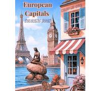 Color Me Cute: A relaxing coloring journey through 27 of Europe’s capitals