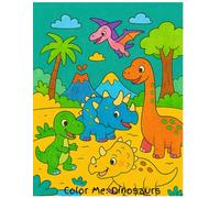 Color Me: Dinosaurs