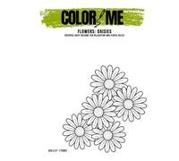 Color Me: Flowers - Daisies: Adult Coloring Book of Cheerful Daisy Designs for Relaxation and Stress Relief