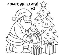 Color Me Santa! v2: Another Simply Simple Christmas Coloring Book