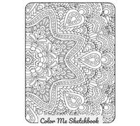 Color Me Sketchbook: Super Semi Star Sketchbook you can Color; 8.5x11 with 100 pages