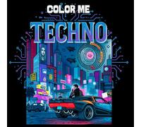 Color Me Techno: A Cyberpunk Coloring Glitch