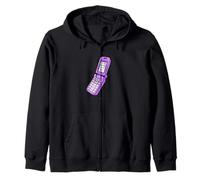 Color Morado Call Me When You Get A Grip Purple Graphic Sudadera con Capucha