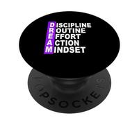 Color Morado más Que un sueño gráfico Morado PopSockets PopGrip Adhesivo