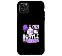 Color Morado The Hustle Looks Crazy Purple Graphic Carcasa para iPhone 11 Pro MAX