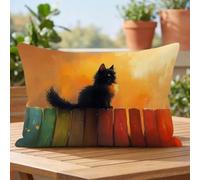 Color Naranja Funda Cojin 60x80cm Juego de 1, Fundas Cojines kdd-8812