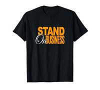 Color Naranja Stand On Business Orange Graphic Camiseta