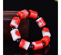 Color Natural a Mano Jade Jade Joya Boutique joyería Hombres y Mujeres Color Jade Rojo y Puta