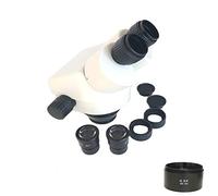 Color Negro 7-45X Estéreo Binocular Zoom Industrial Cabezal de Aumento +WD165 0.5X 2.0X 1X Vidrio de protección (Color: 3.5X 90X Blanco) (3.5X 45x Blanco)