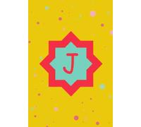 Color Outside the Lines: J Monogram Initial Journal