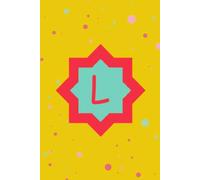 Color Outside the Lines: L Monogram Initial Journal