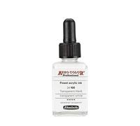 Color para aerógrafo - Airbrush profesional - 28 ml - Blanco transparente