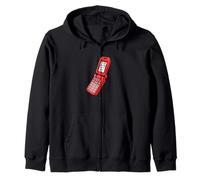 Color Rojo Call Me When You Get A Grip Gráfico Rojo Sudadera con Capucha