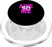 Color Rosa Awe-so-me Pink Graphic PopSockets PopGrip para MagSafe