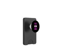 Color Rosa Enfócate en tu Dinero Gráfico Rosa PopSockets PopWallet para MagSafe