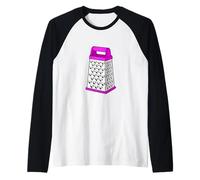 Color Rosa Love-Hurts Pink Graphic Camiseta Manga Raglan
