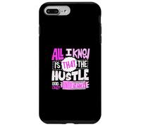 Color Rosa The Hustle Looks Crazy Pink Graphic Carcasa para iPhone 7 Plus/8 Plus