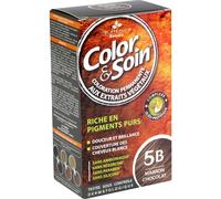 3 Chênes Tinte capilar Color & Soin Marrón Chocolate 5B para mujeres
