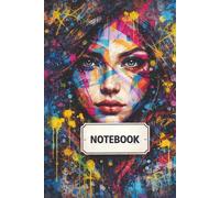 Color Splash Notebook: Artistic Graffiti Inspired Journal for Writing, Planning, Notes & Creativity - Perfect Aesthetic Notebook for Teens, Students & Creative Professionals