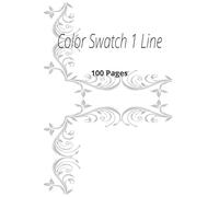 Color Swatch 1 Line: A Minimalist Guide to Colors in a Single Stroke, Exploring Color Harmony Through Simple Lines, Where One Line Creates Endless Color Possibilities