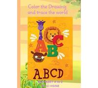 COLOR THE DRAWING AND TRACE THE WORLD