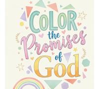 Color the Promises of God: 31 Bible Verse Coloring Pages for Faith, Peace, and Reflection