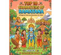 Color the Ramayana - Top 10 Mythological Characters for Children: Discover the Heroes of Ramayana Through Coloring Fun