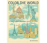 Color the world!: City skyline coloring book