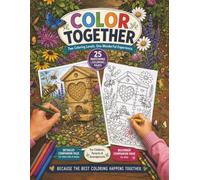 Color Together: 25 Matching Coloring Pairs | A Family Coloring Book with Matching Pages for Children and Adults