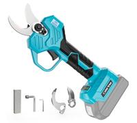 color tree tijeras de podar electricas con pantalla LCD para Makita batería de 18 V,podadora electrica bateria profesionales Max 40 mm de diámetro de corte, sin batería ni cargador