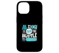 Color Turquesa The Hustle Looks Crazy Turquoise Graphic Carcasa para iPhone 14