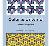 Color & Unwind: mini coloring book