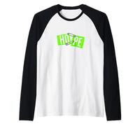 Color Verde aferrándose a la Esperanza gráfico Verde Camiseta Manga Raglan