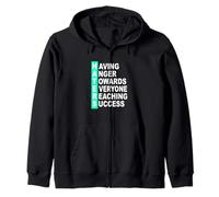 Color Verde Azulado Claro H.A.T.E.R.S. Gráfico Aguamarina Verde Azulado Claro Sudadera con Capucha