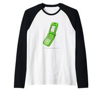 Color Verde Call Me When You Get A Grip Gráfico Verde Camiseta Manga Raglan