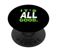 Color Verde es Bueno - gráfico Verde Todo PopSockets PopGrip Adhesivo