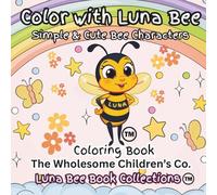Color with Luna Bee: Simple & Cute Bee Characters